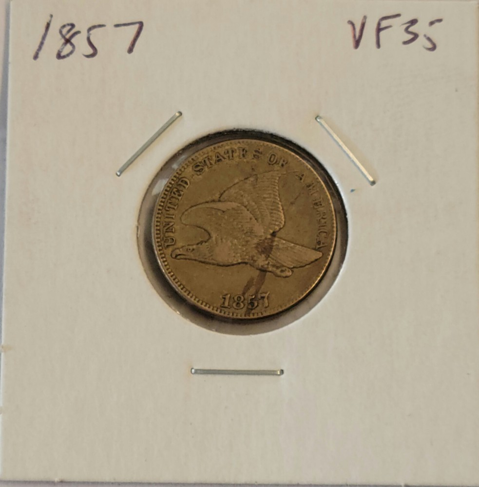 1857 FLYING EAGLE CENT CH VF * ORIGINAL* NICE COIN!!