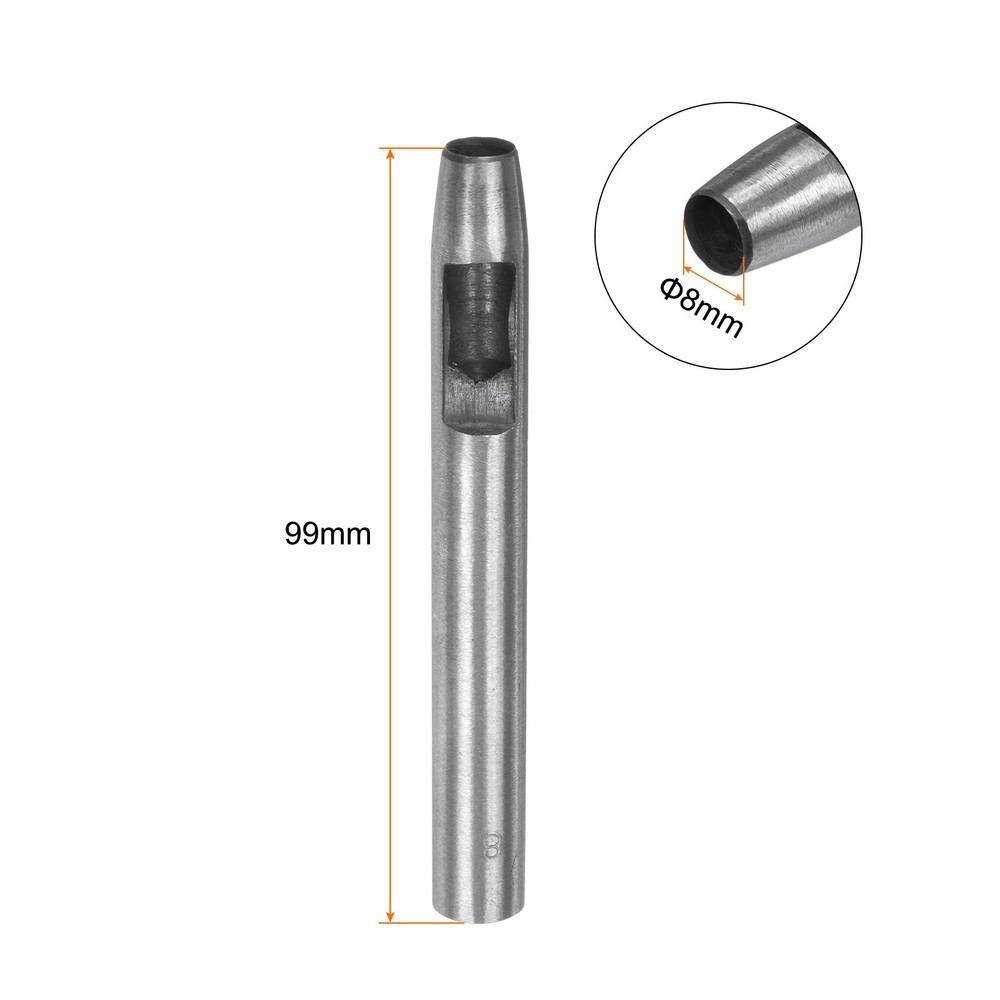 8mm Hollow Punch for Leather Round Hole Punch Tool
