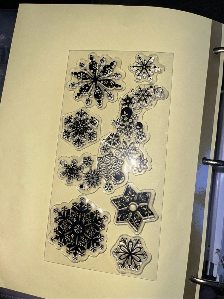 Recollections Snowflake Stamp Set - New