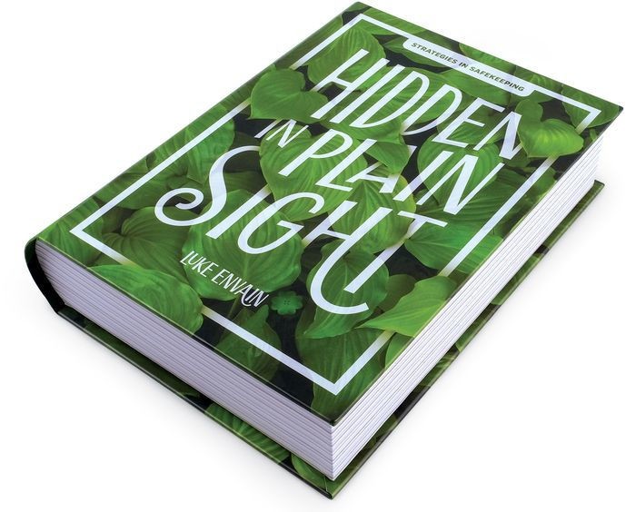 Book Storage Book “Hidden In Plain Sight”