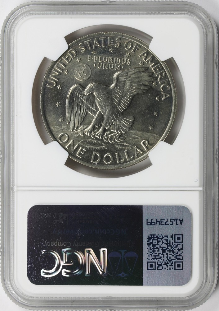 1971-D $1 Eisenhower Dollar NGC MS65