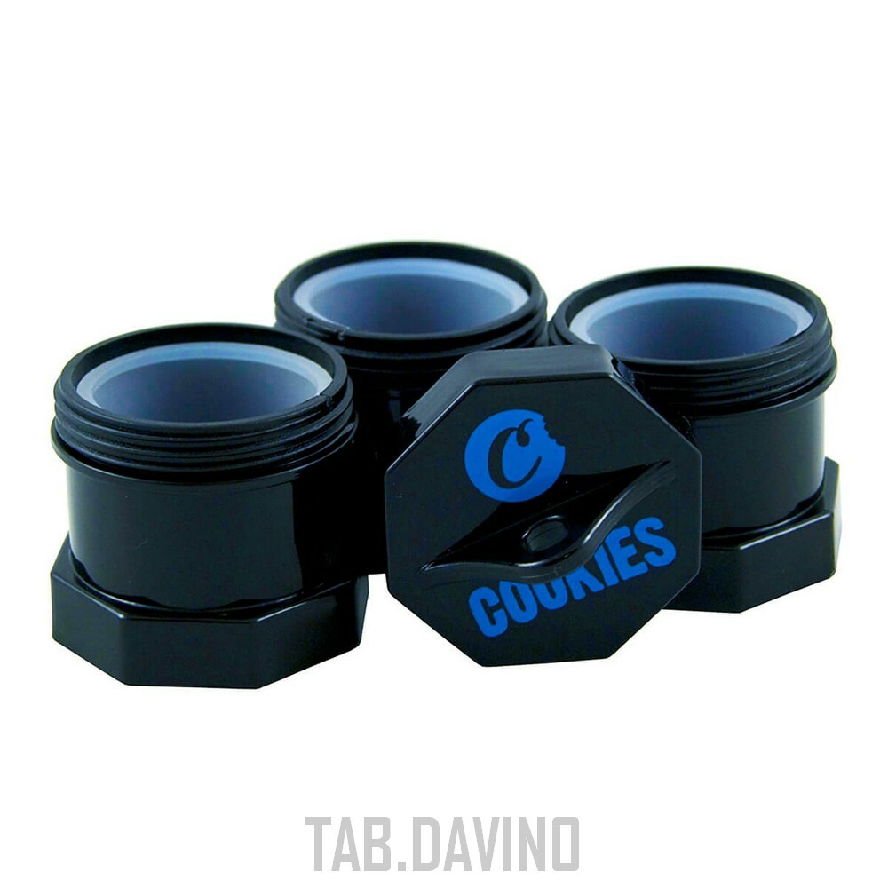 COOKIES STORAGE JAR SMALL AIRTIGHT CONTAINER BLACK
