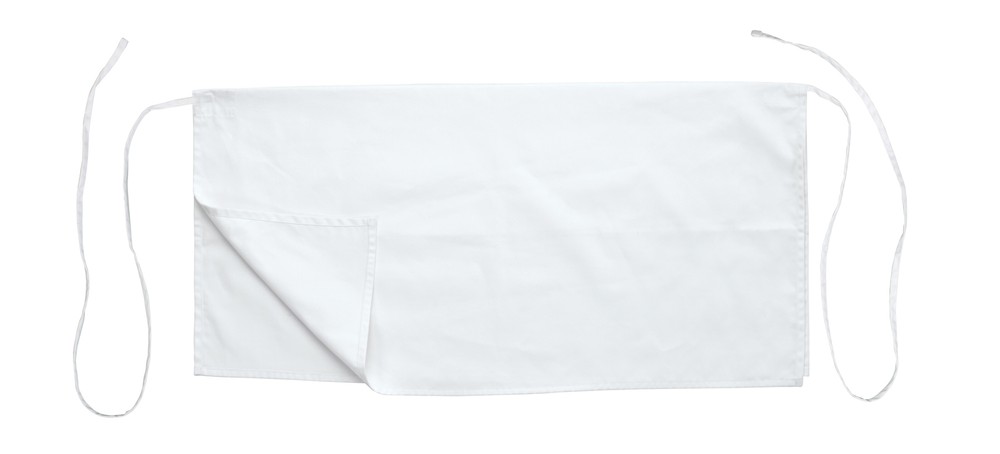 Four-Way Apron, 34"x17", White (12 Each)