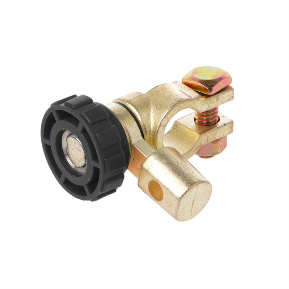 Battery Link Terminal Quick Cut-off Disconnect Master Kill Shut Switch For Car