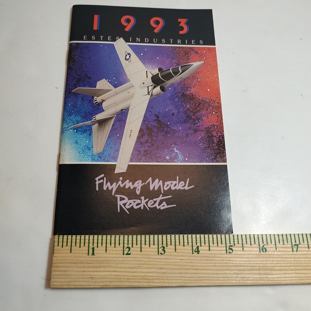 Estes Flying Model Rocket 1993 Catalog