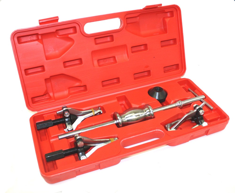 Internal External Slide Hammer Gear & Bearing Bushing 3 Leg Puller Set
