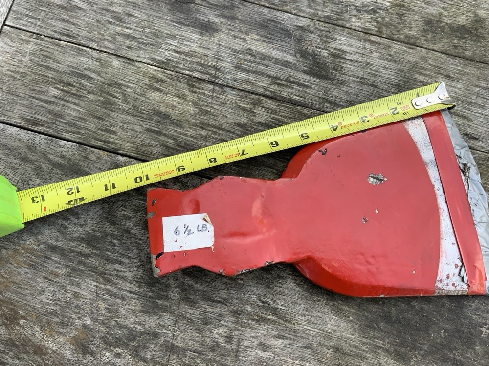 Vintage Large Broad Head Hewing Axe 6.5lbs