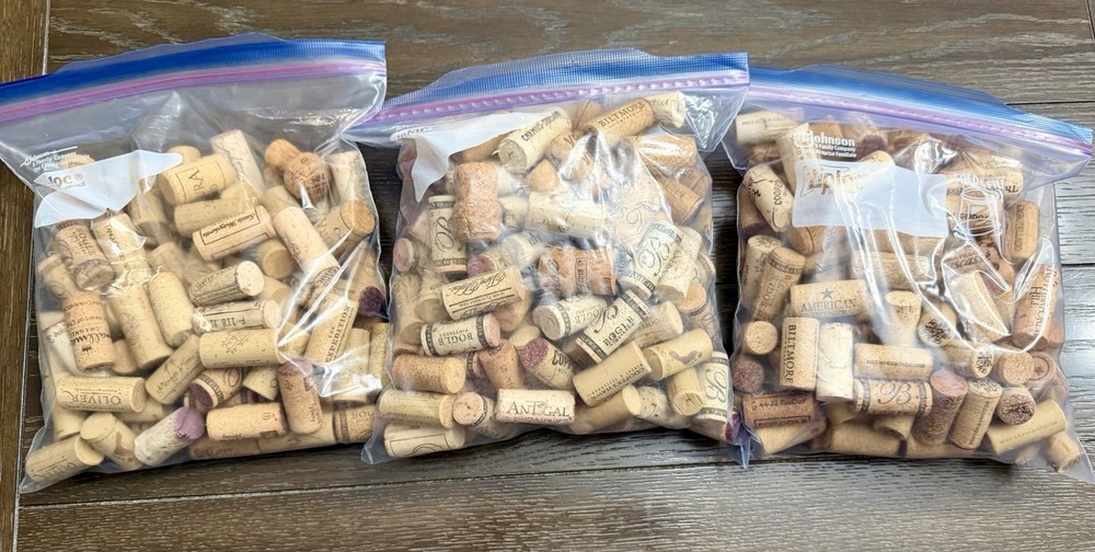 Used Wine Corks-Some Champagne