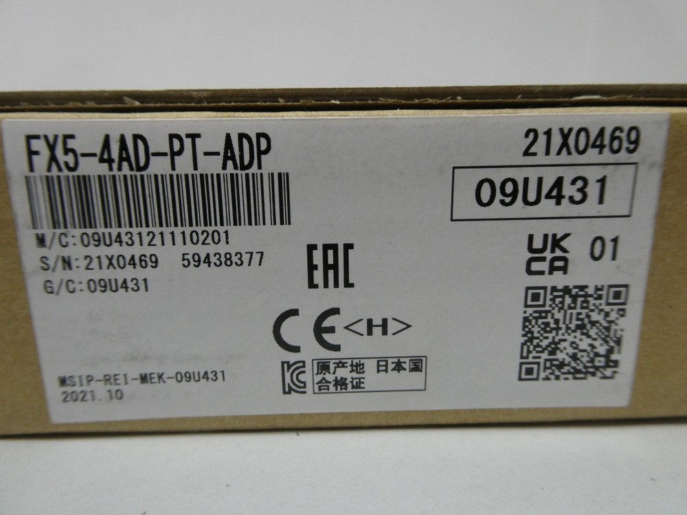 Mitsubishi FX5-4AD-PT-ADP Temperature Module