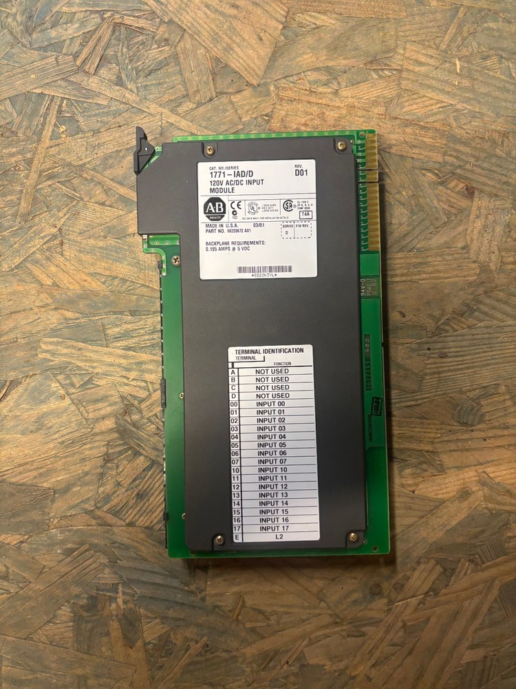 Allen-Bradley 1771-IAD/D  120V AC/DC Input Module