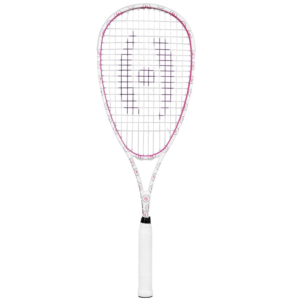 Junior 130 Squash Racquet (White/Pink/Purple)