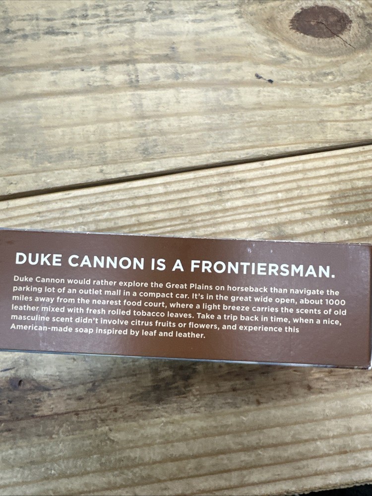 Duke Cannon Leaf & Leather 10oz Soap Brick (03LEAFLEATHER1)