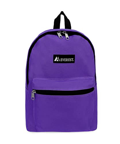 Basic Backpack, One Size Dark Purple