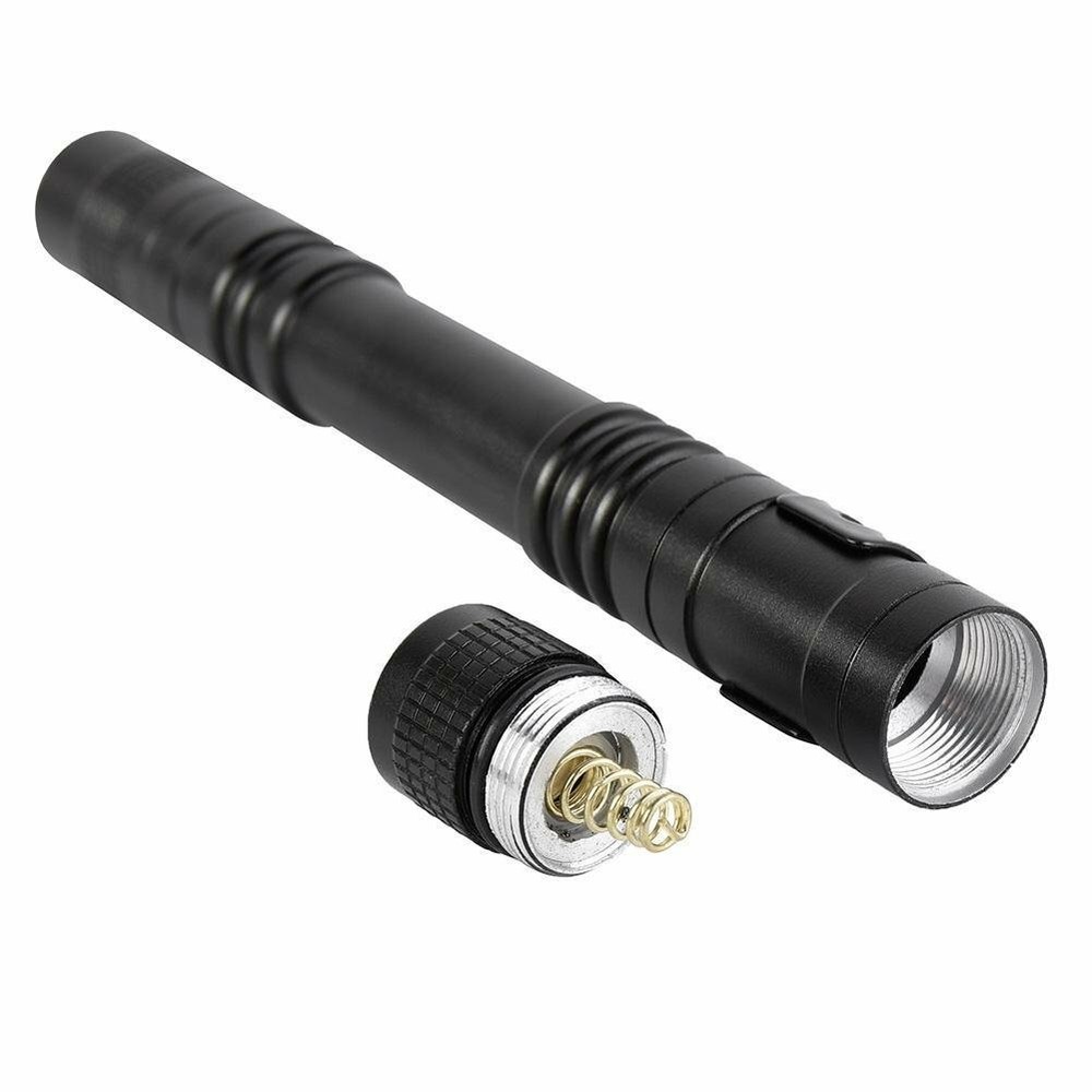 Mini LED Flashlight 50000LM Bright Lamp Handy Penlight Torch Pocket Light