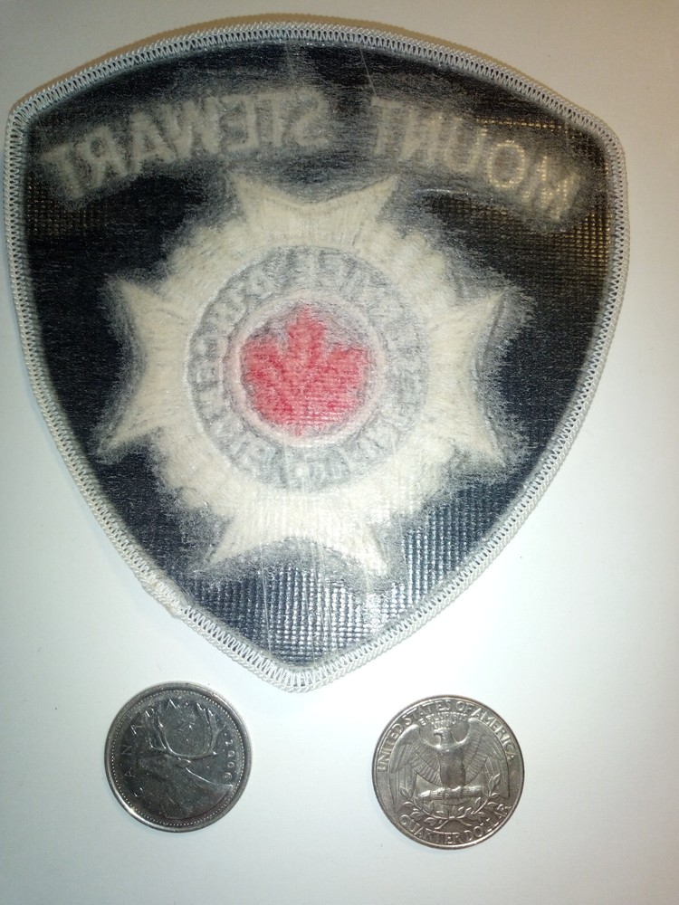 Mount Stewart Fire Department Patch Badge Crest