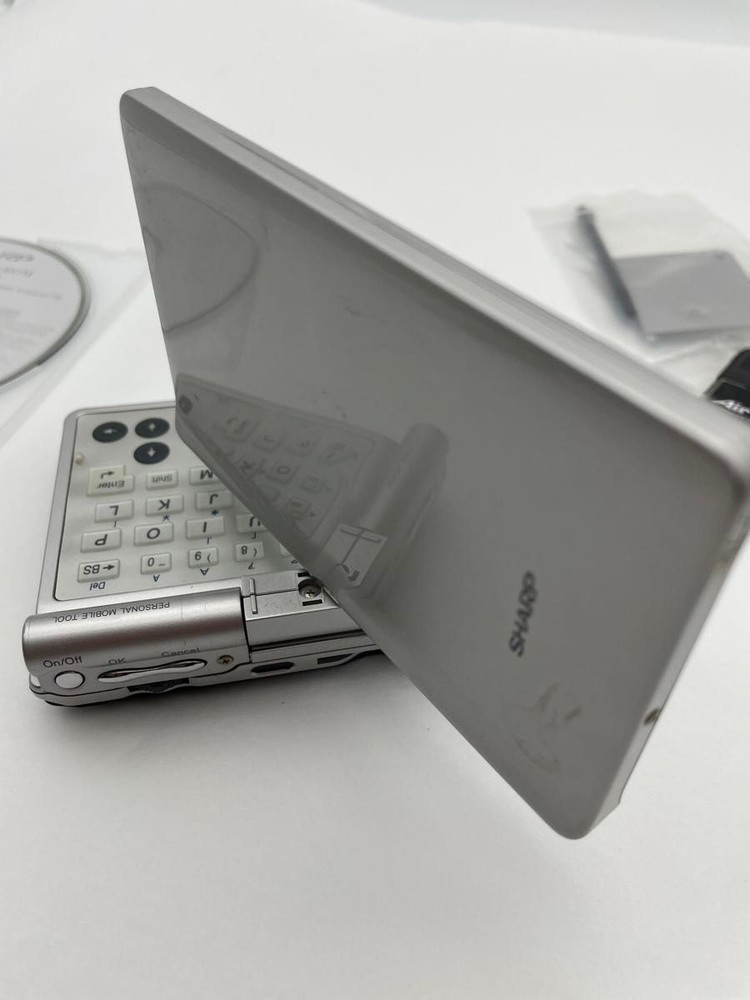 SHARP SL-C860 Zaurus Silver Electronic Dictionary used