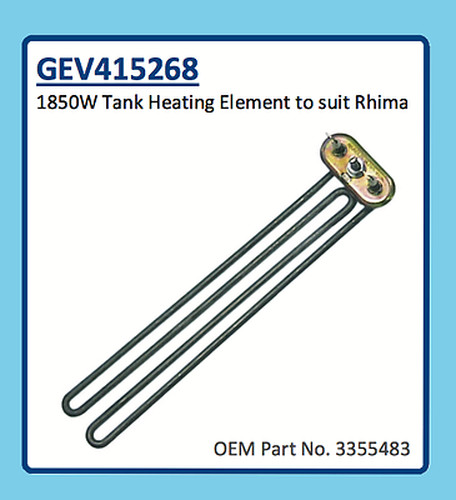 RHIMA TANK HEATING ELEMENT 1850W GEV415268 3355483