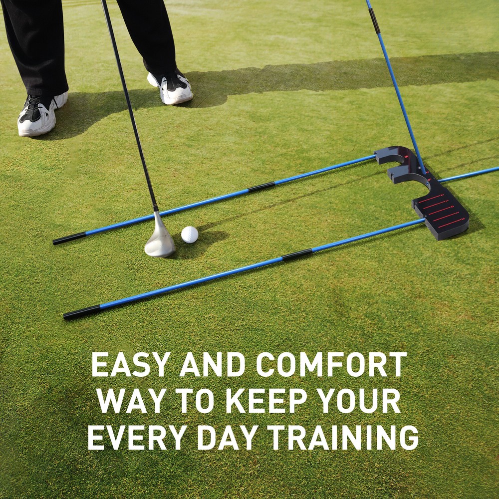 With 6 Alignment Sticks and 5 Swing Plane Angles Golf Training Aid Tour Aim Gate