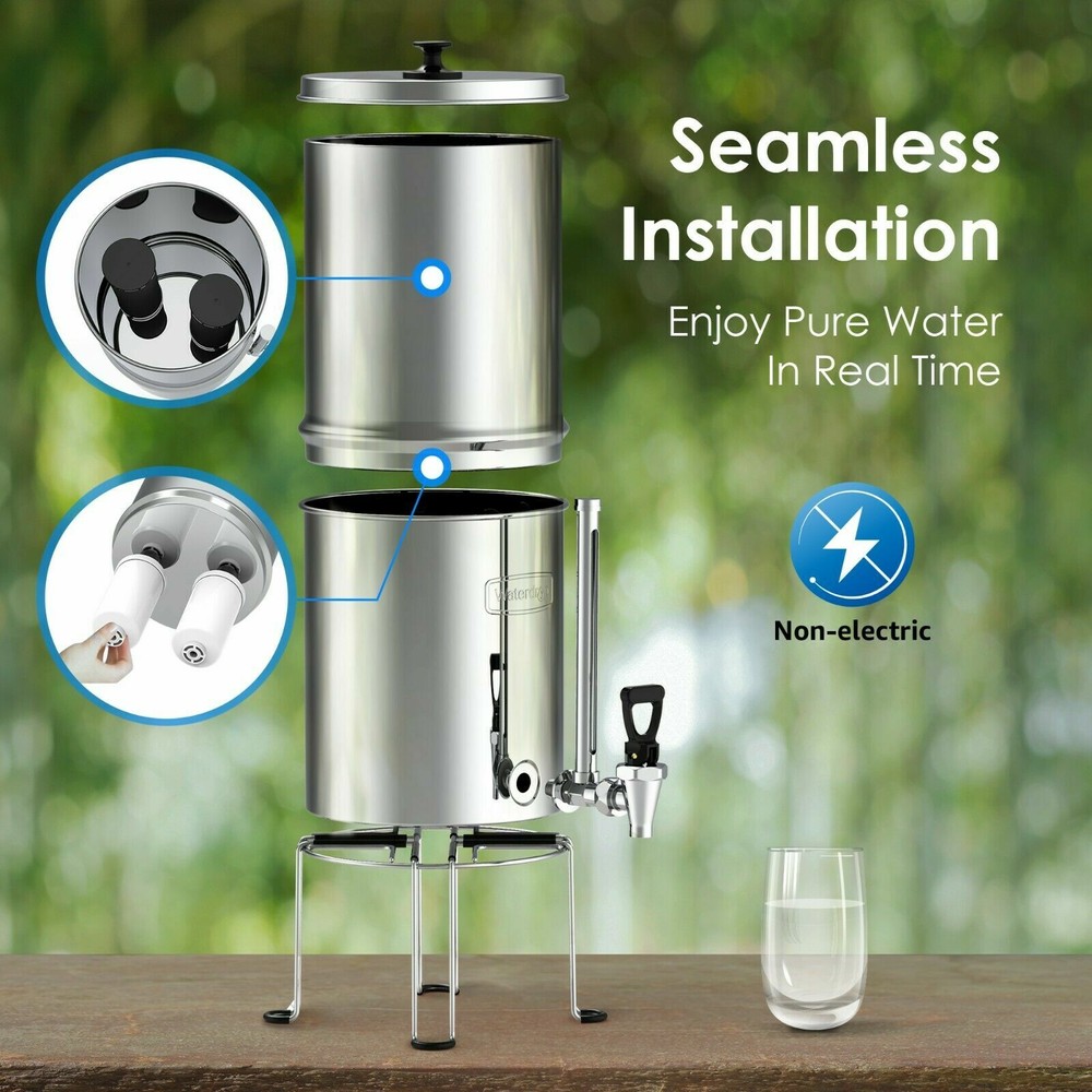 Waterdrop refurbished WD-TK-BB9 Gravity-fed Water Filter System