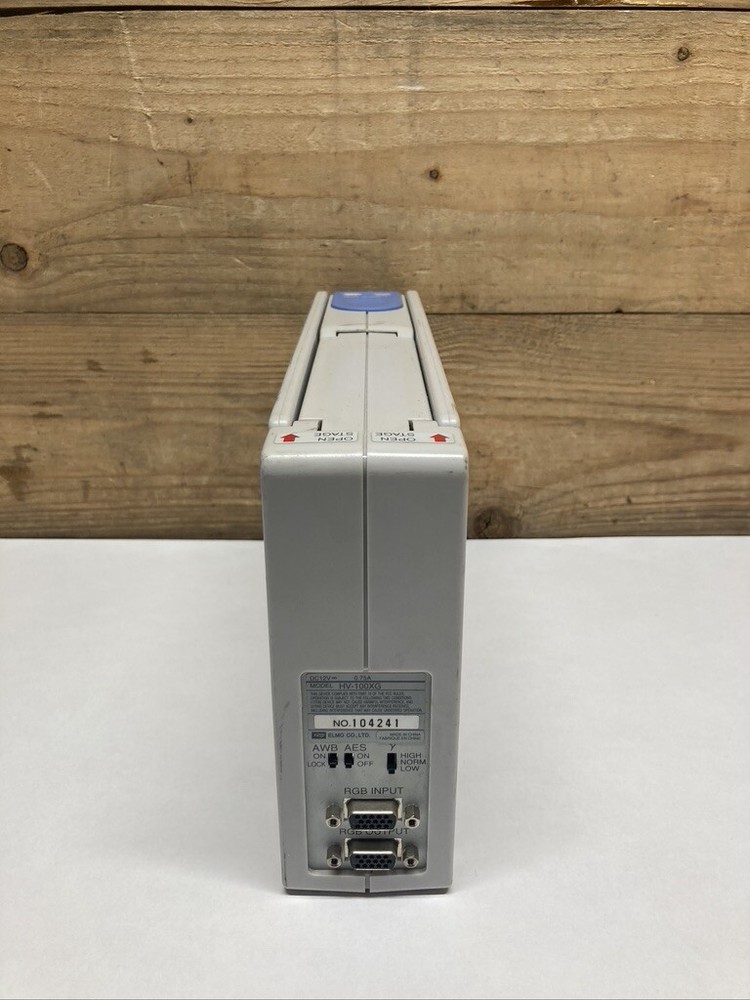 Elmo HV-100XG Portable Document Camera