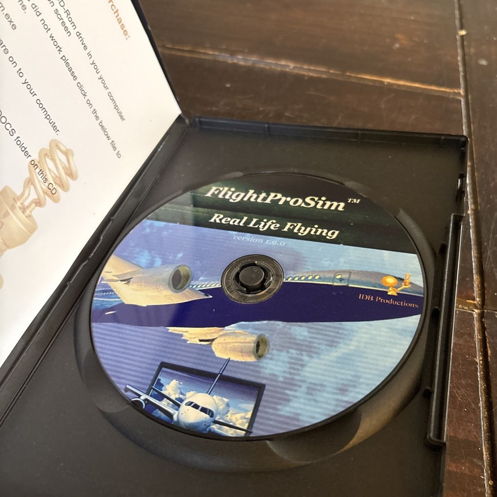 FlightProSim Real Life Flying Version 1.9.0 (PC, WIN, CD-ROM)