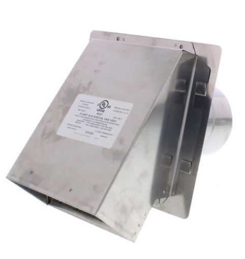 Z-Flex Z-Vent 4" Termination Hood Stainless Steel Venting (2SVSHTX04)