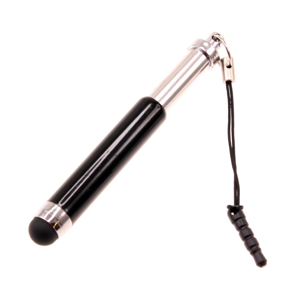 For iPhone 17/Pro/Max/Air - Black Stylus Touch Pen Extendable Compact