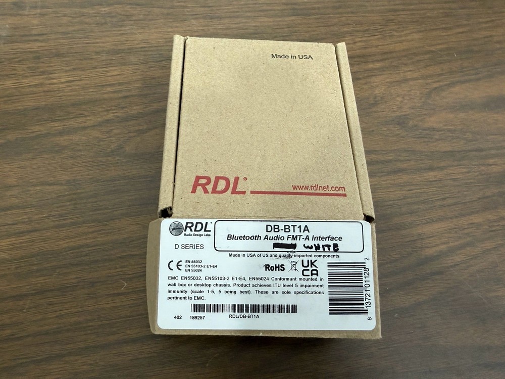 RDL D-BT1A Bluetooth Audio FMT-A Interface