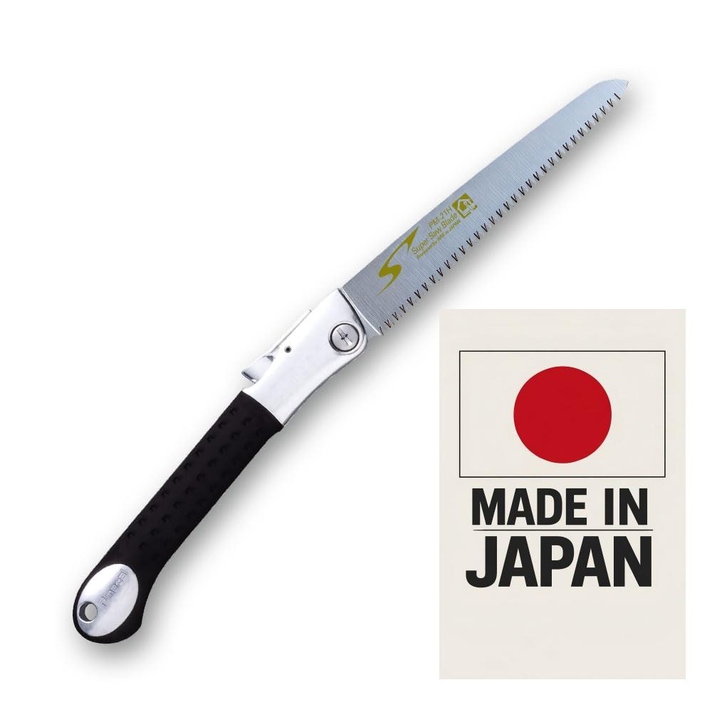 ARS PM-21H Folding Carpenter Saw 210mm Thick Blade, Replaceable, Hard Chrome