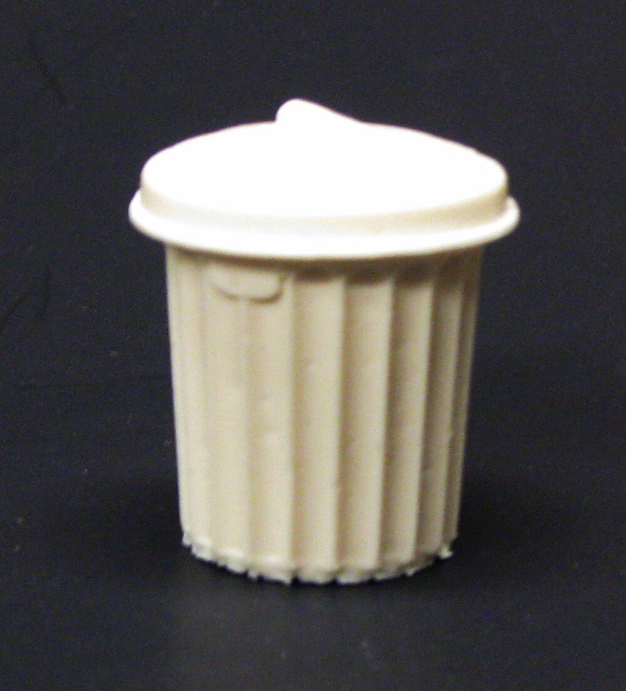 1:24 1:25 G scale model resin garbage trash can