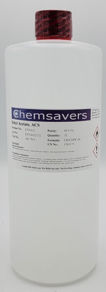 Ethyl Acetate, ACS, 99.5+%, 1L