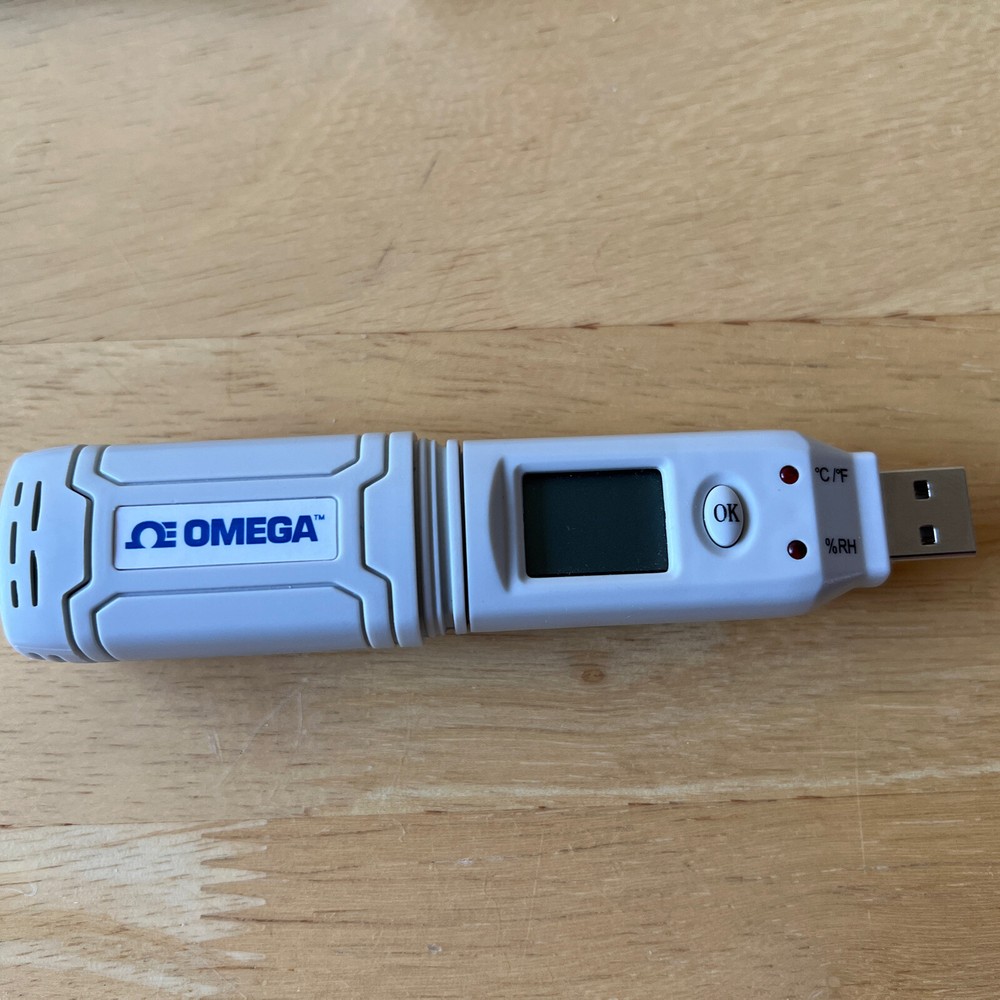 Omega Temperature and Humidity USB Data Logger OM-HL-SP-TH