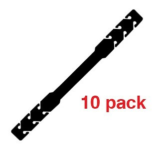 Black Mask Strap - 10 pcs
