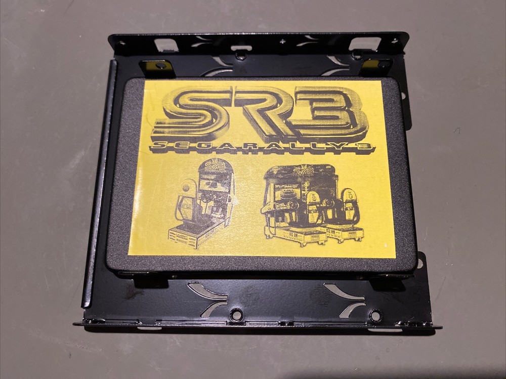 ARCADE SEGA RALLY 3 NEW Solid State Replacement Drive and bracket for SR3