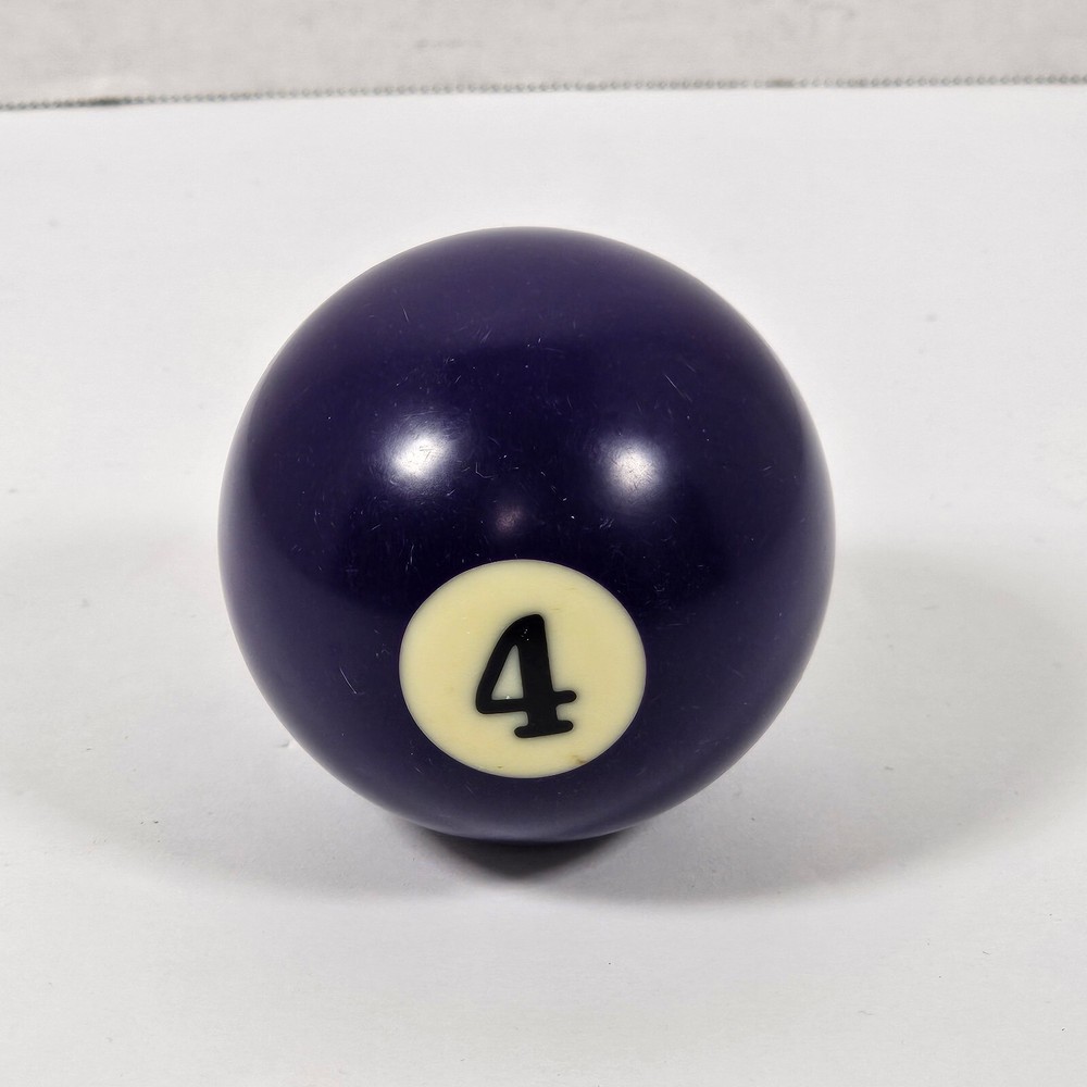 #4 Pool Ball 2 1/4" Replacement Billiard Unbranded