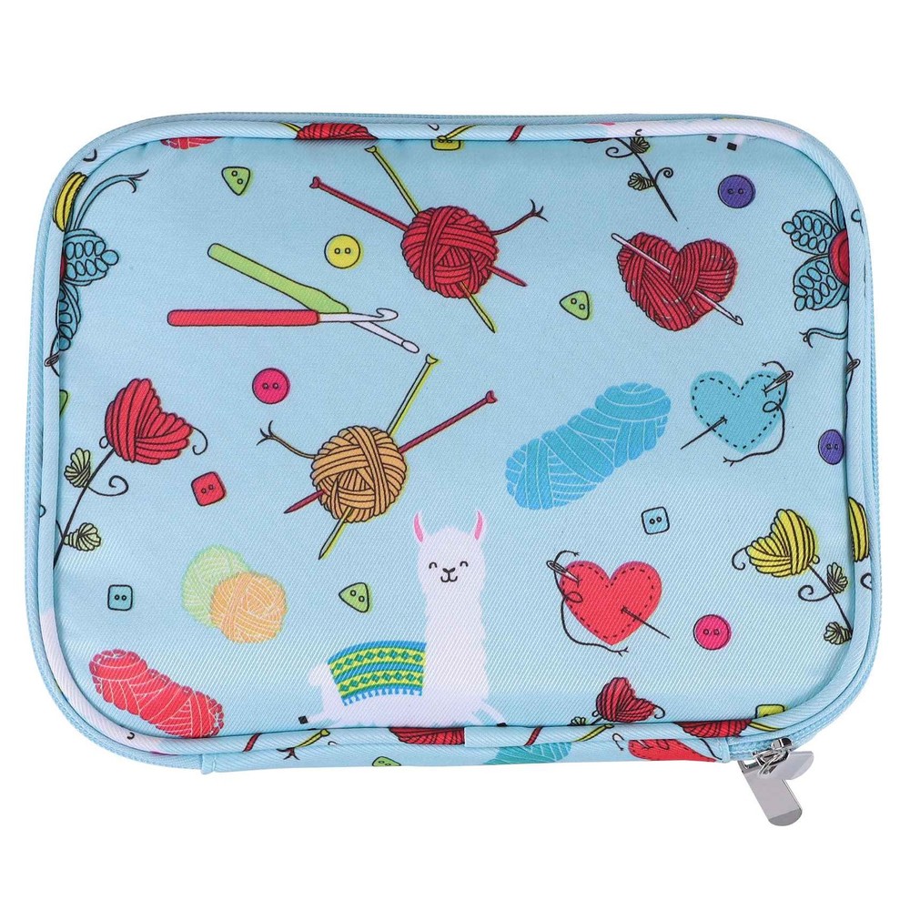 Empty Knitting Needles Case Travel Storage Organizer Storage Bag for9482