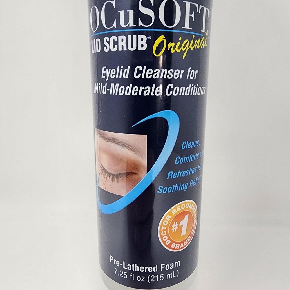Ocusoft Lid Scrub Foaming Eyelid Cleanser 7.25 fl oz