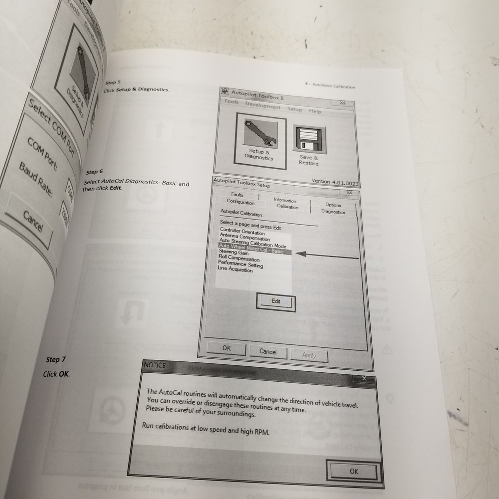 Trimble Autopilot Motor Drive SETUP AND CALIBRATION GUIDE