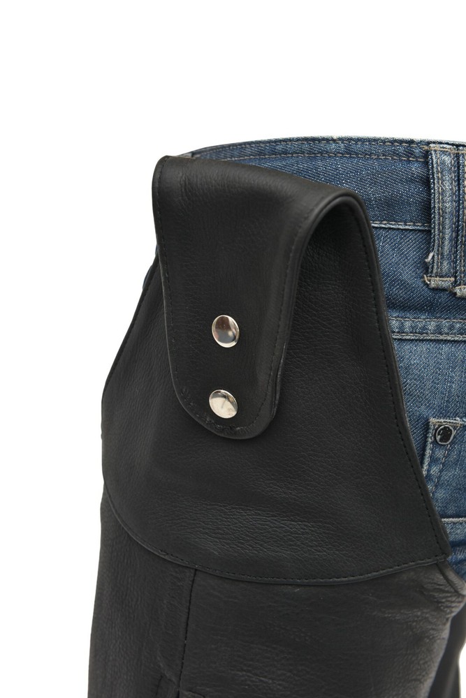 MEN’S ADJUSTABLE SIDE SNAP BELTLESS CHAP