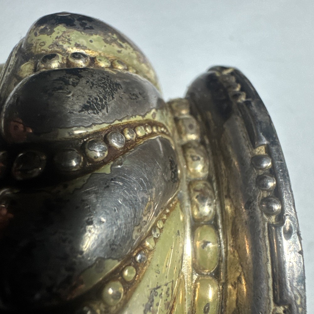 Vintage Silver Plate RONSON CROWN Table Lighter US