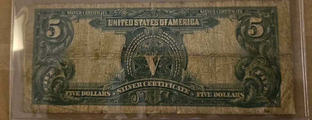 Five Dollar Silver Certificate Chief Note!