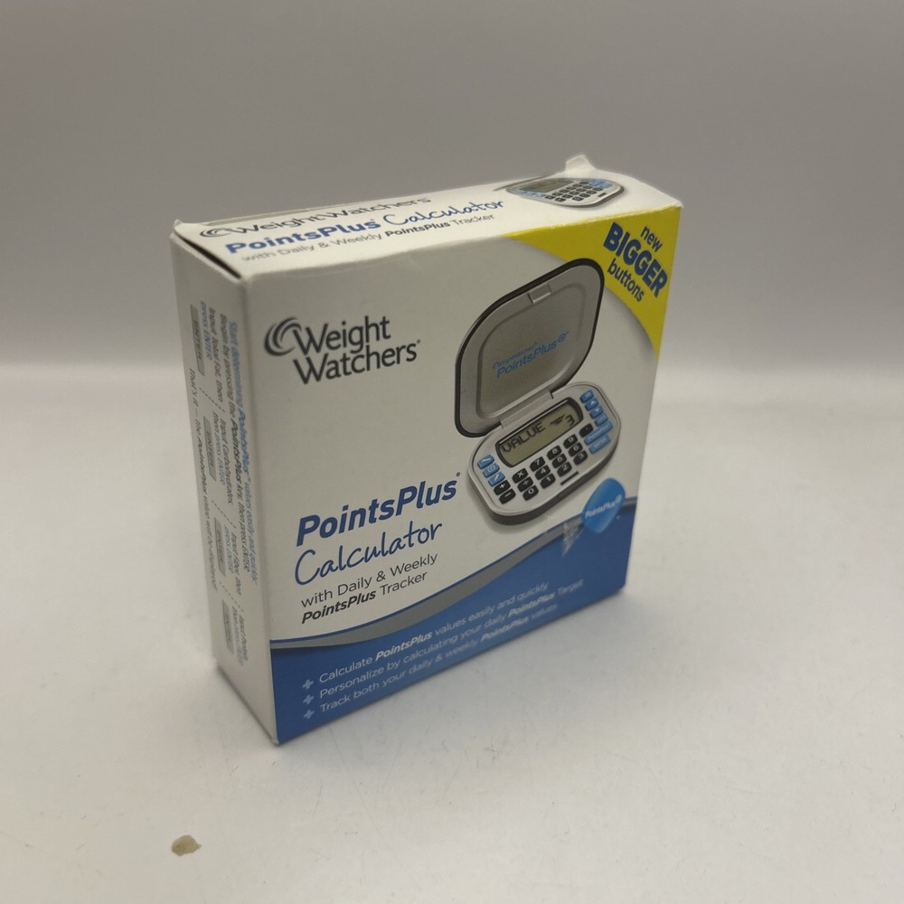 Weight Watchers Points Plus Calculator w/Daily & Weekly PointsPlus Tracker NAC5A