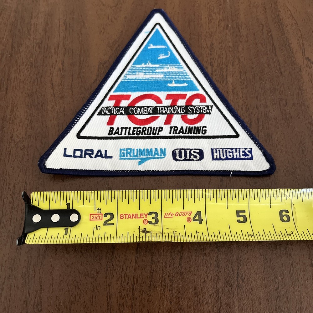 Grumman,Loral ,Uis, Hughs Battlegroup Tactical Combat Training System Patch