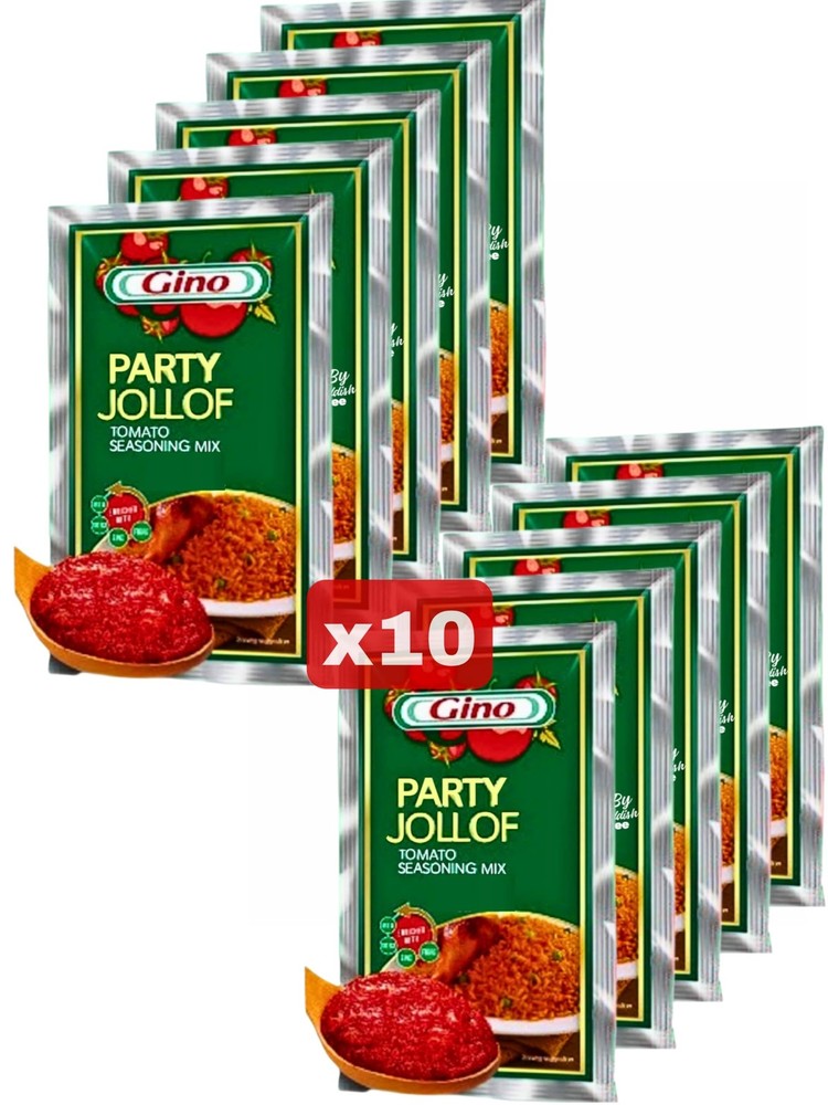 Gino tomato paste Party Jollof (10pcs)