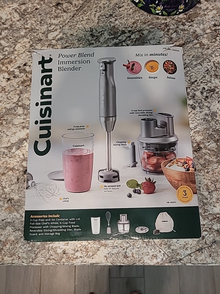 Cuisinart HB-500PC Power Blend Immersion Blender