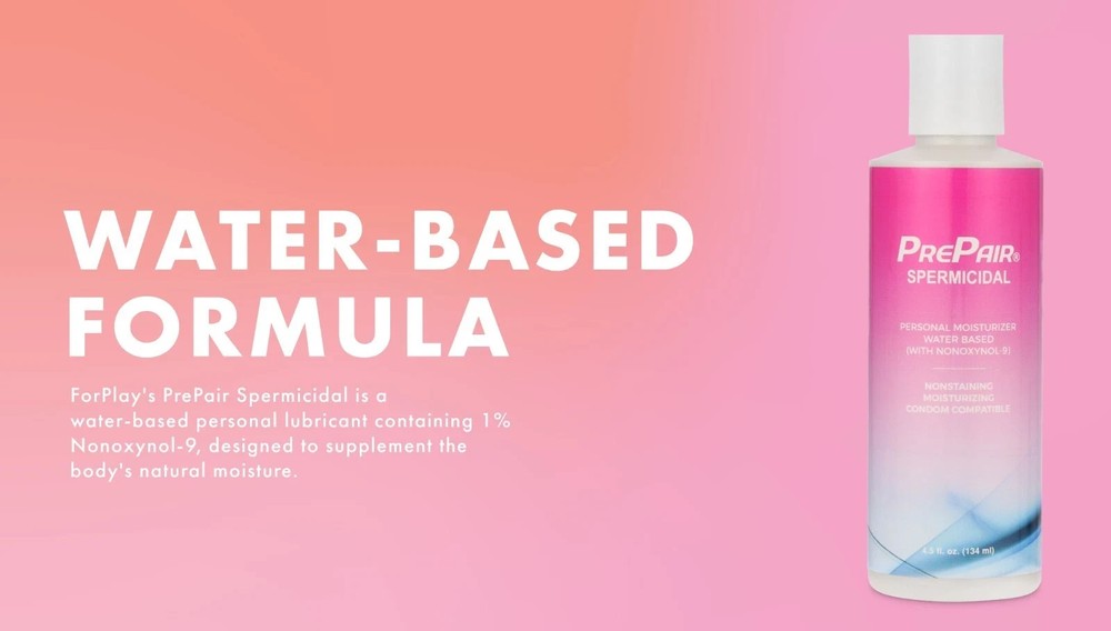 ForPlay PrePair Spermicidal - Water Based Lubricant
