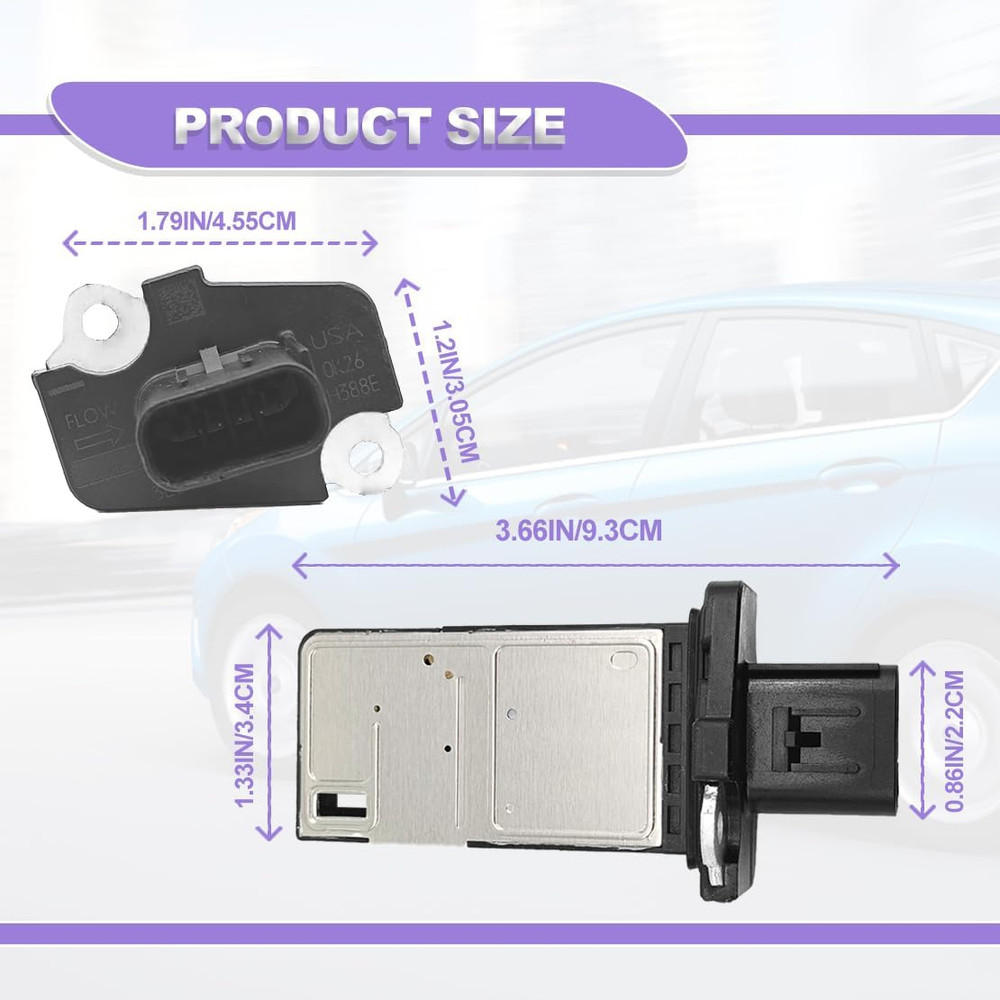 Mass Air Flow Sensor MAF Sensor Compatible With Ford Escape Expedition Explorer