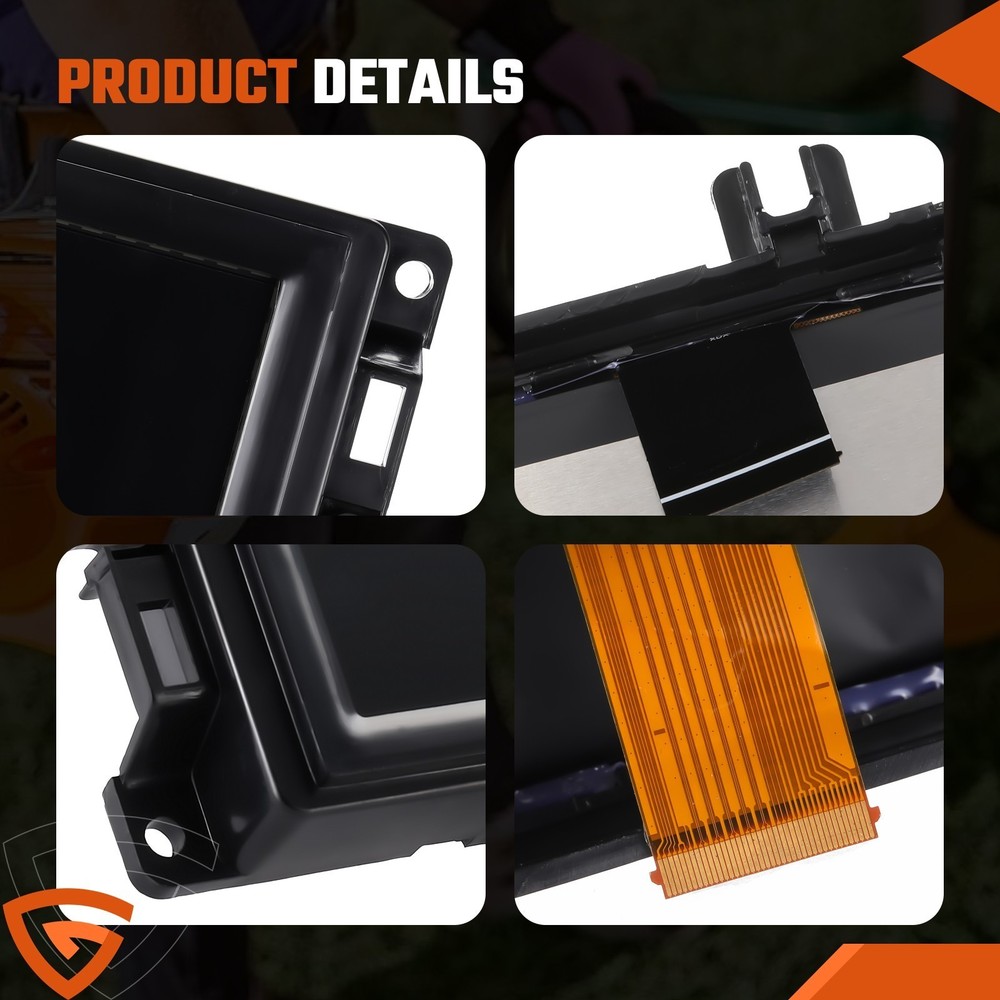 7" LCD Touch Screen w/ Frame For 2017-2020 Jeep Compass Radio Navigation Replace