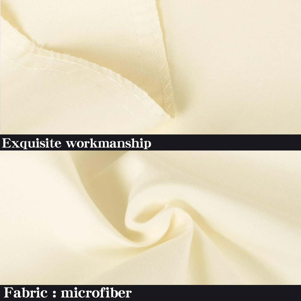 King Pillowcase Set - 2 Pack Brushed Microfiber 20X36 Pillowcases - Soft, Wrinkl