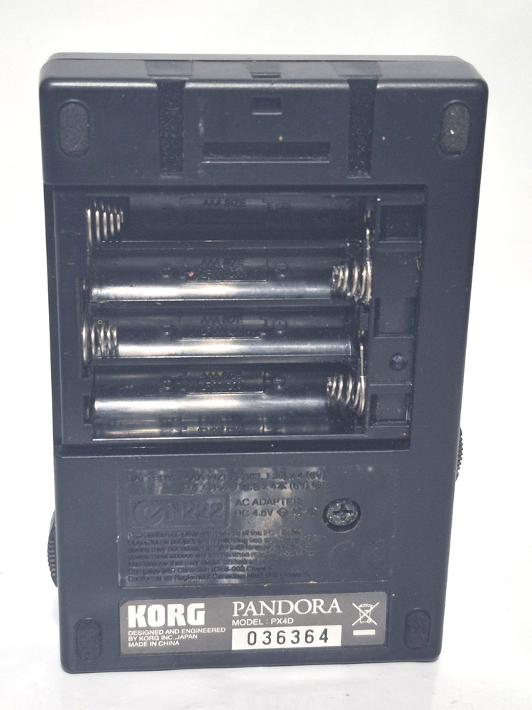 KORG Pandora PX4D Guitar Multi-Effect Processor with Clip